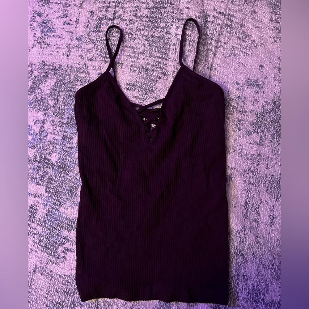 Maroon aeropostale tank top